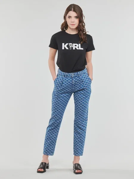 Zúžené džínsy Karl Lagerfeld modrá