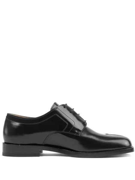 Derby Maison Margiela skórzane czarne