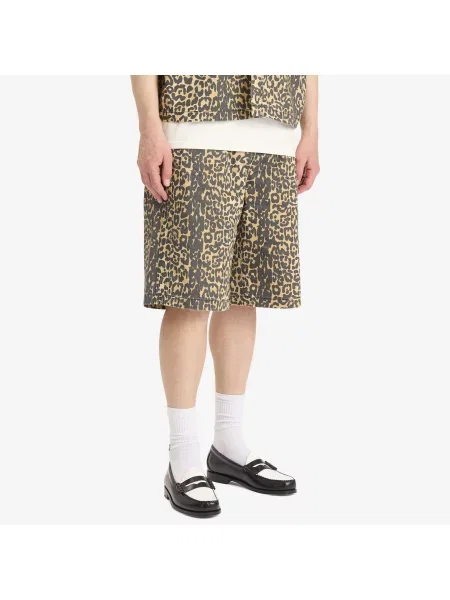 Szorty Rhude w panterkę czarne