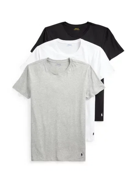 Polo Ralph Lauren Komplet t-shirtów Kolorowy Regular Fit Polo Ralph Lauren Underwear biała