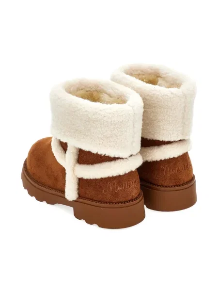 Buty do kostki dziecięce Monnalisa brązowe