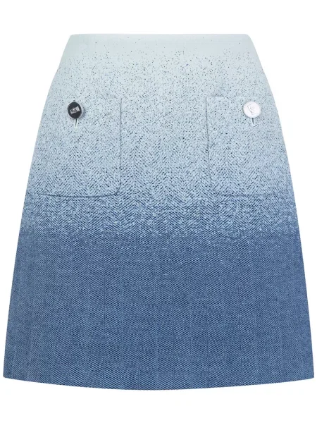 Fustă Ports 1961 cu gradient albastru