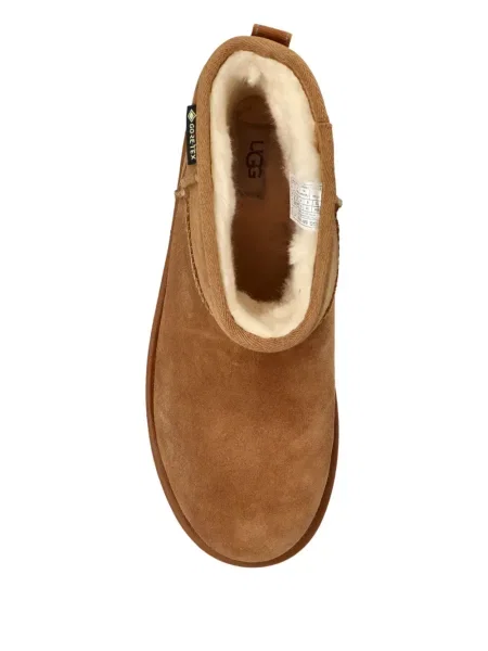 Велурени маратонки Ugg кафяво