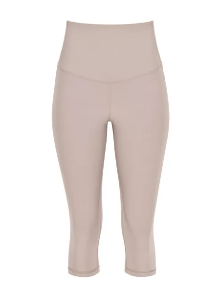 Winshape Pantaloni sport cappuccino maro