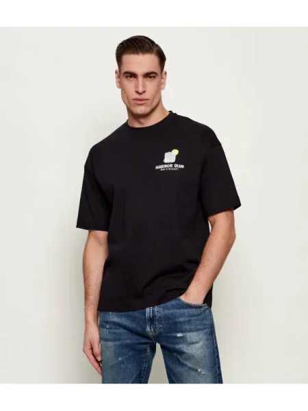 Drykorn Tricou KAYRO_HC | Relaxed fit negru