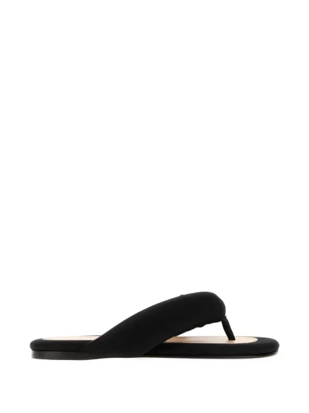 Chiloți tanga Carven din satin negru