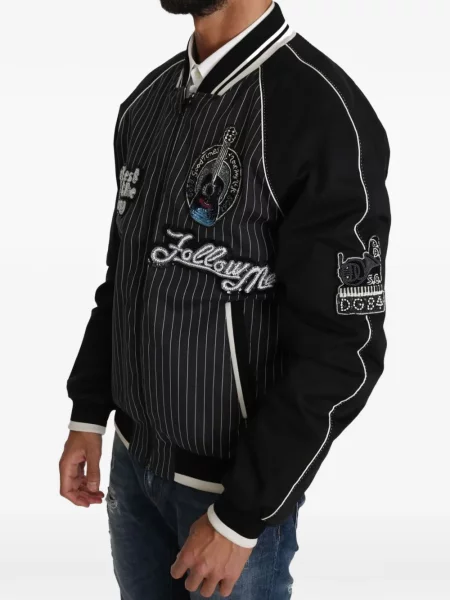 Geacă bomber Dolce & Gabbana negru