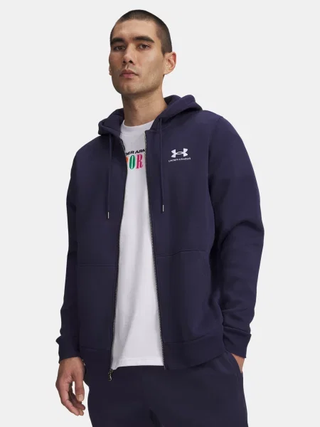 Hoodie Under Armour črna
