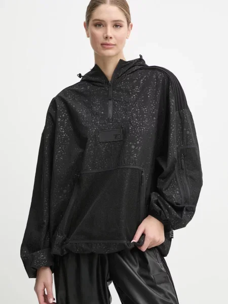 Emporio Armani kurtka sportowa przejściowa oversize czarny