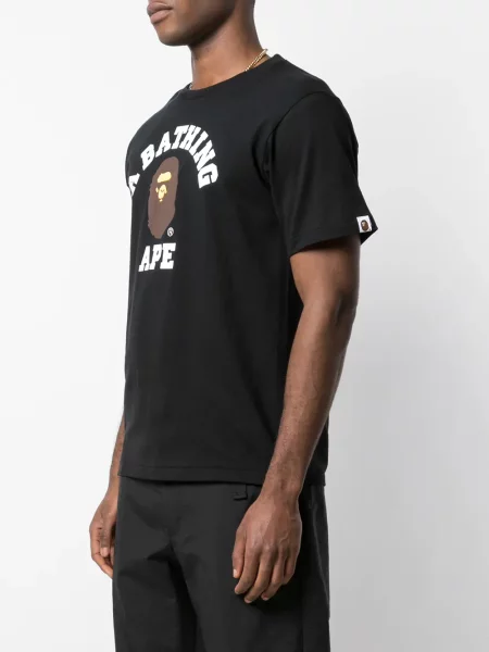Тениска A Bathing Ape® черно