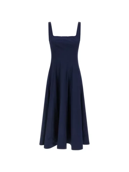 Rochie midi Staud până la genunchi de costum albastru