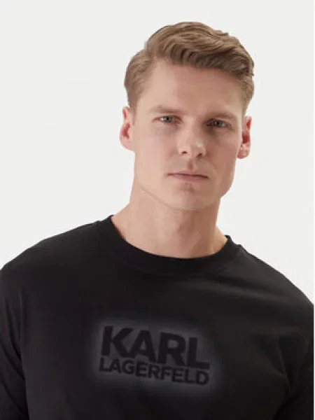 KARL LAGERFELD Majica črna