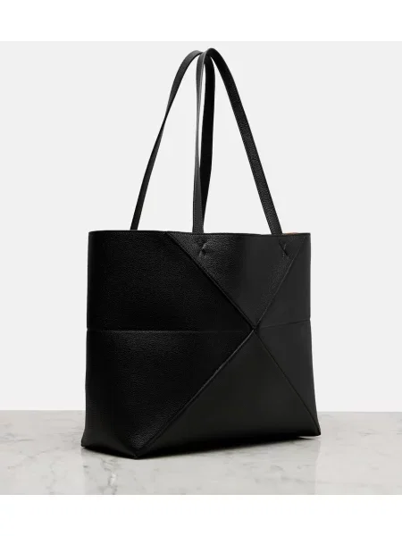 Geanta de piele Loewe din piele negru
