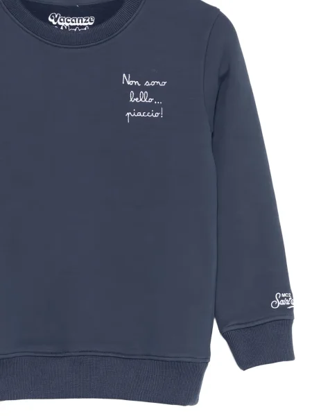 Bluza dziecięca Mc2 Saint Barth niebieska