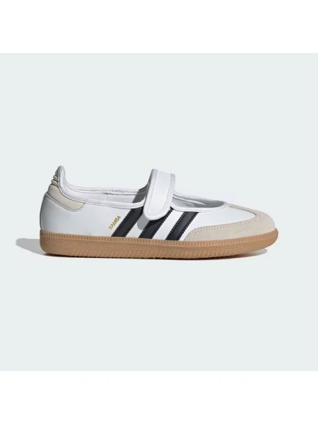 Sneakers adidas Samba Jane W Ftw White/ Aluminium/ Core Black EUR 38 białe