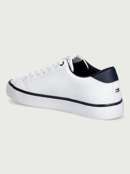 Tommy Hilfiger TH HI VULC CORE LOW LEATHER tenisówki białe