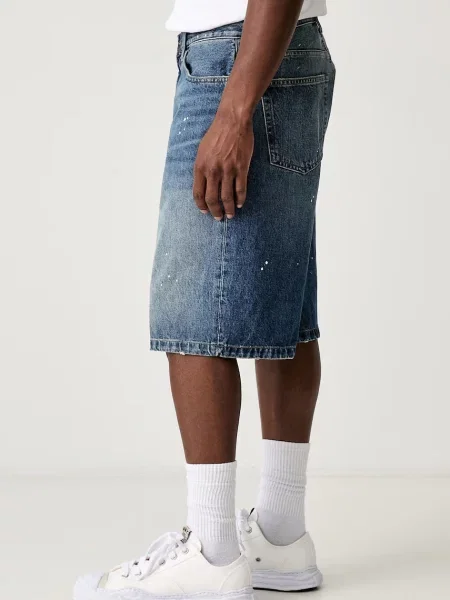 Carhartt WIP Landon szorty jeansowe niebieskie
