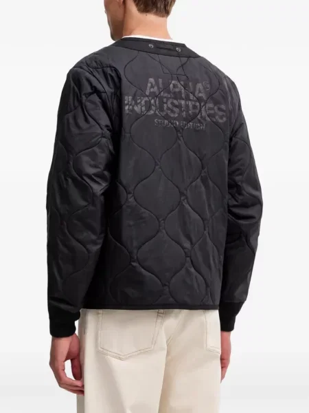 Matlasat geacă Alpha Industries negru