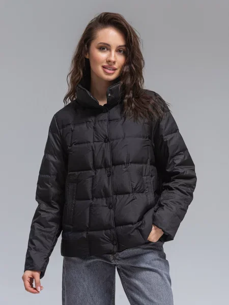 Демісезонна куртка VIVA WEAR чорний