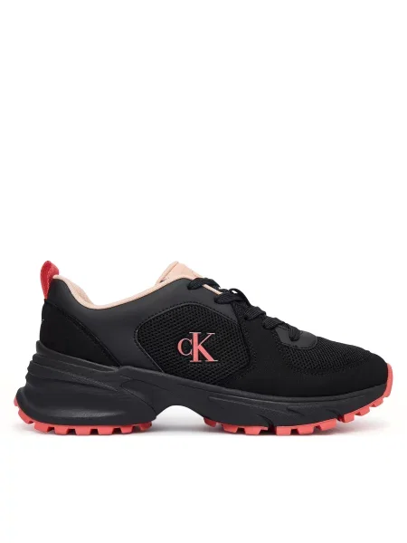 Сникърси Calvin Klein Hike Runner Lace Up Su Mesh Wmn черен