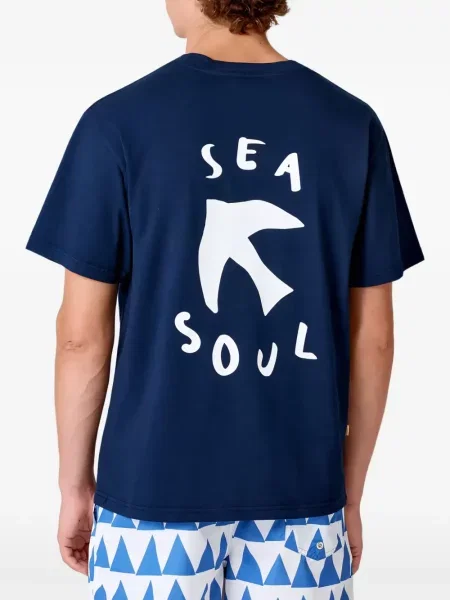 Tricou La Paz cu imagine albastru