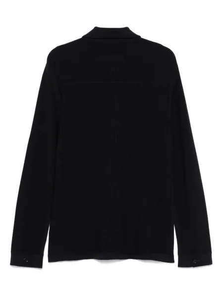 Cămașă Zegna de lână albastru