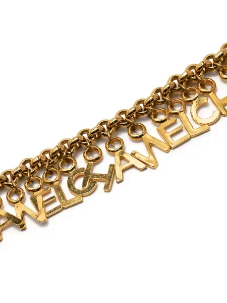 Náramek Chanel Pre-owned s autogramem zlatý