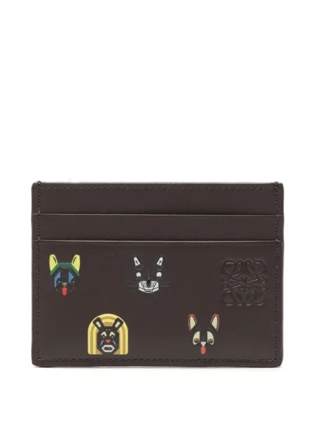 Portofel Loewe din piele maro