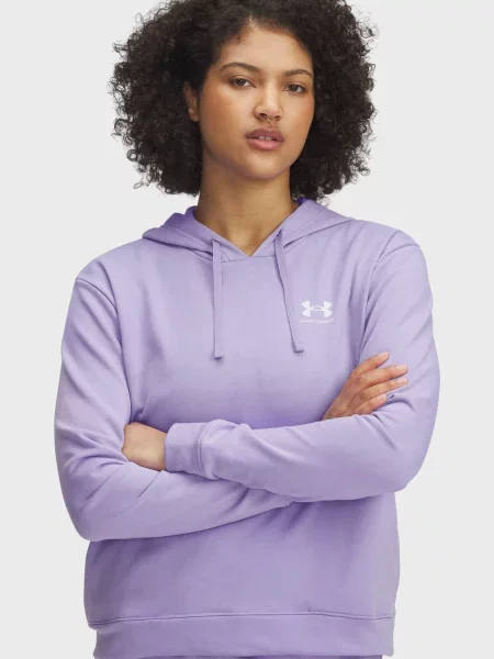 Махрова спортивна кофта Under Armour біла