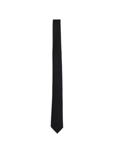 Cravată Lardini de lână negru