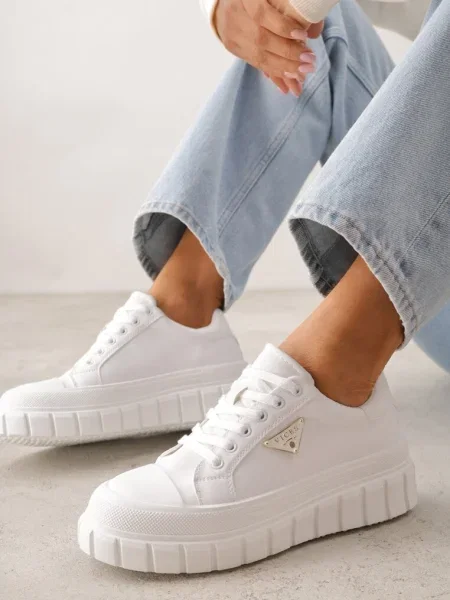 Sneakers Myninis Albi alb