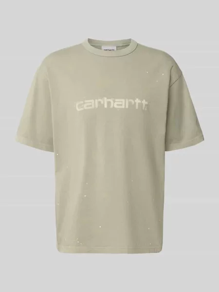 T-shirt Carhartt WIP S/S Painter T-Shirt UNISEX Shady Green Destroy Wash Splatter L oliwkowa