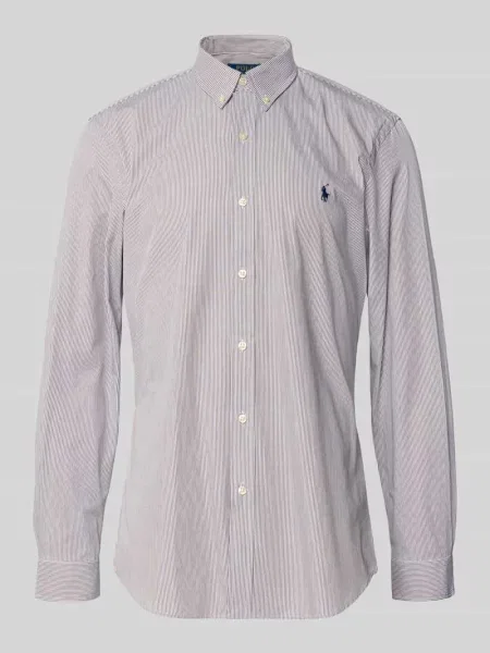 Koszula casualowa o kroju slim fit z listwą guzikową Polo Ralph Lauren