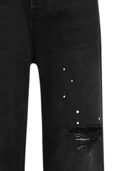 Blugi Vetements rupți negru