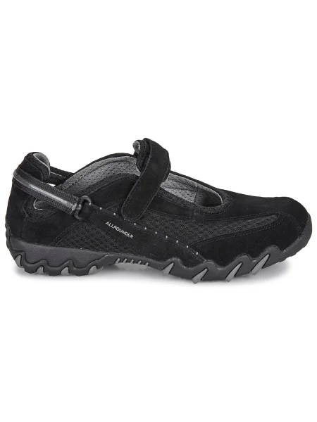 Pantofi Allrounder By Mephisto din piele de căprioară negru
