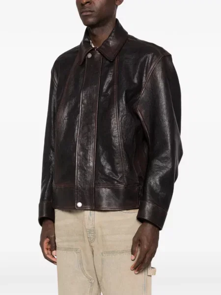 Geanta de piele Golden Goose auriu