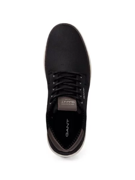 Sneakers Gant με κορδόνια με σχέδιο με δαντέλα μαύρο