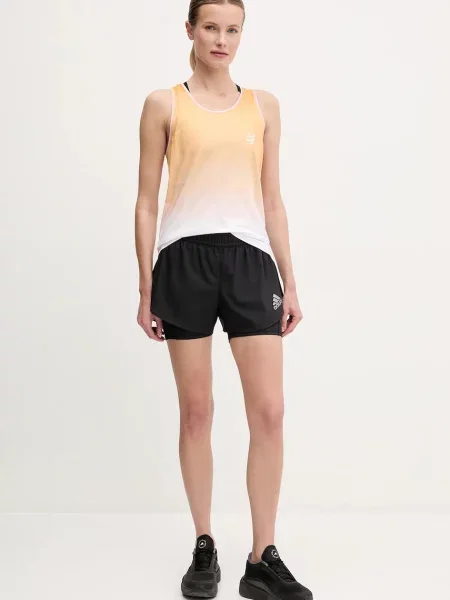 Compressport Top za tek Singlet bež