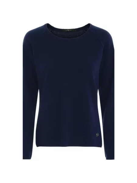 Sweter Btfcph wełniany niebieski
