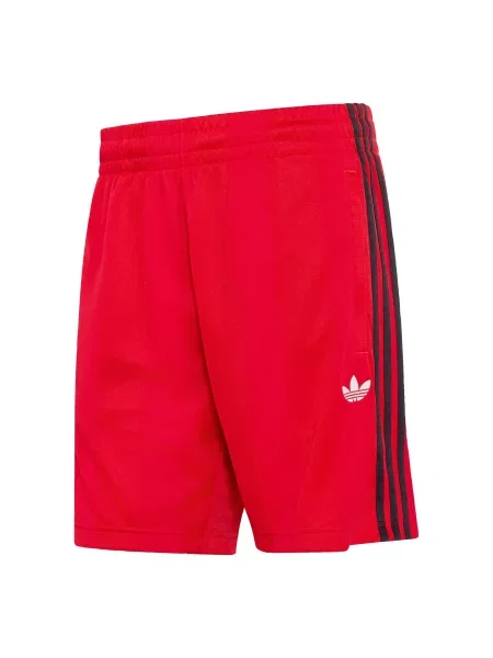 ADIDAS ORIGINALS Pantaloni Adicolor roșu / negru alb