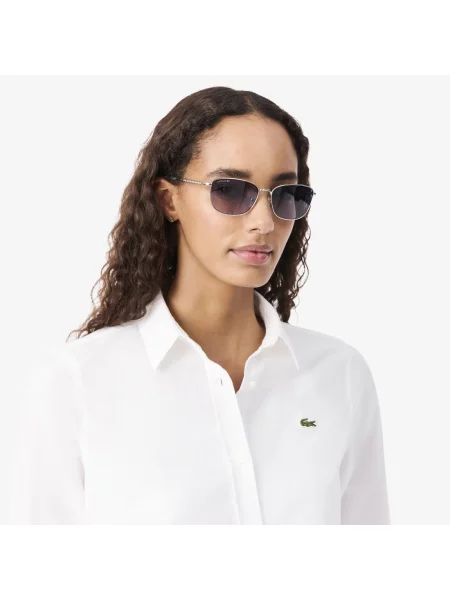 Lacoste Koszula Regular Fit biała