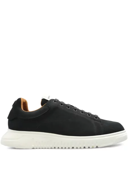 Sneakerși Emporio Armani albastru