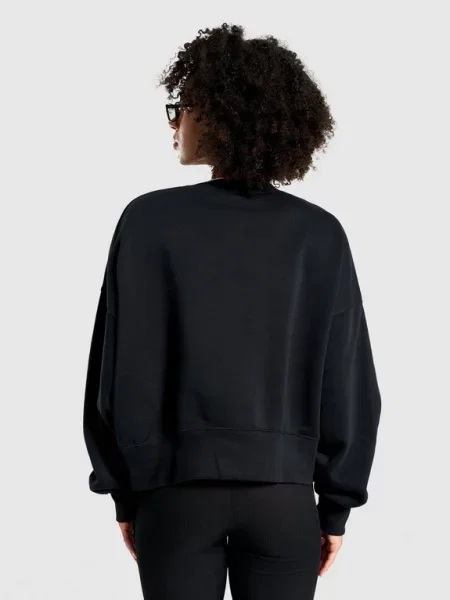 Nike Sportswear Mikina Phoenix Fleece černá bílá