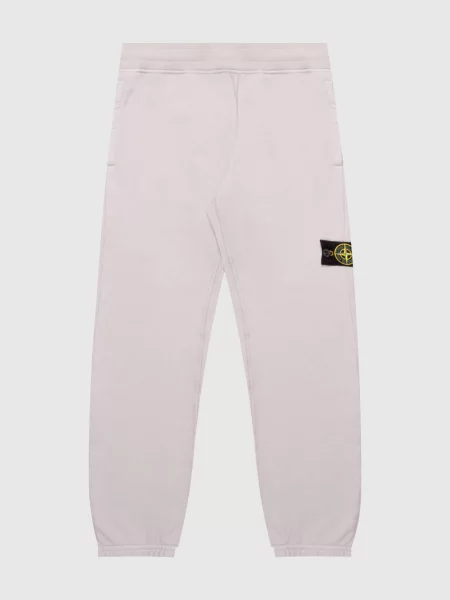 Дитячі джогери з патчем Stone Island сірі