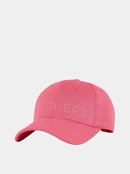 Skechers TONAL SKECHERS LOGO HAT Кепка Поліестер/спандекс рожевий