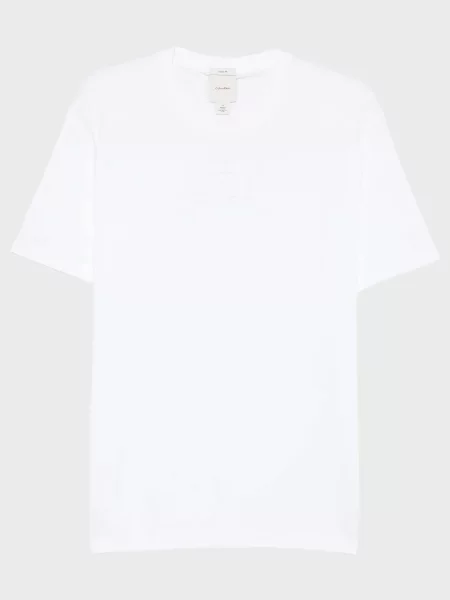 Футболка Calvin Klein з автографом біла