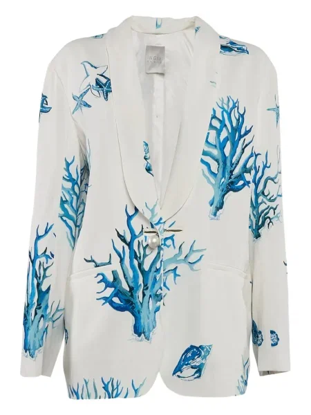 Marynarka Ingie Paris z perełkami biała