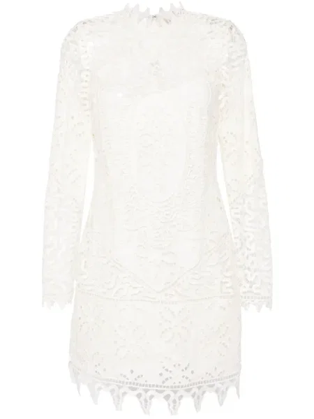 Rochie mini Ulla Johnson de costum alb