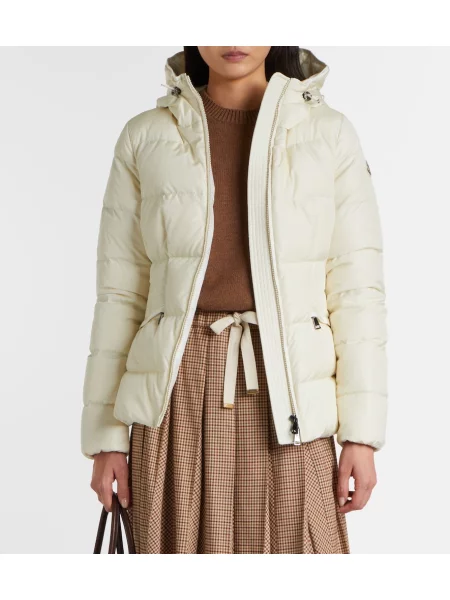 Geacă cu puf Moncler alb