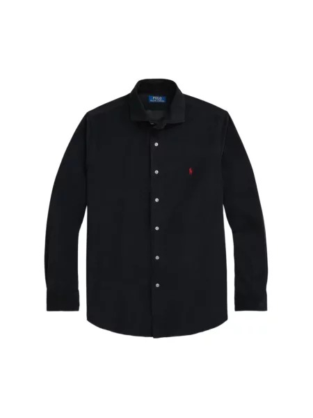 Koszula Polo Ralph Lauren sztruksowa czarna